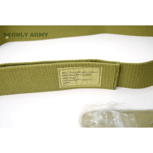 British Army MTP Combat Belt with Velcro Closure 1