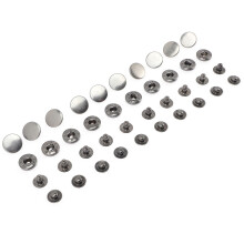 10 sets 15mm snap fasteners metal press studs diy accessory