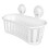 1Pc Wall-Mounted Storage Rack Bathroom Basket Multi-Functional Shelf 1