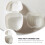 3pcs fake teeth storage boxes denture cases cups assorted color 7