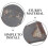 6pcs hoe head replacement 7.3mm thick 2.3x1.5 inch 7
