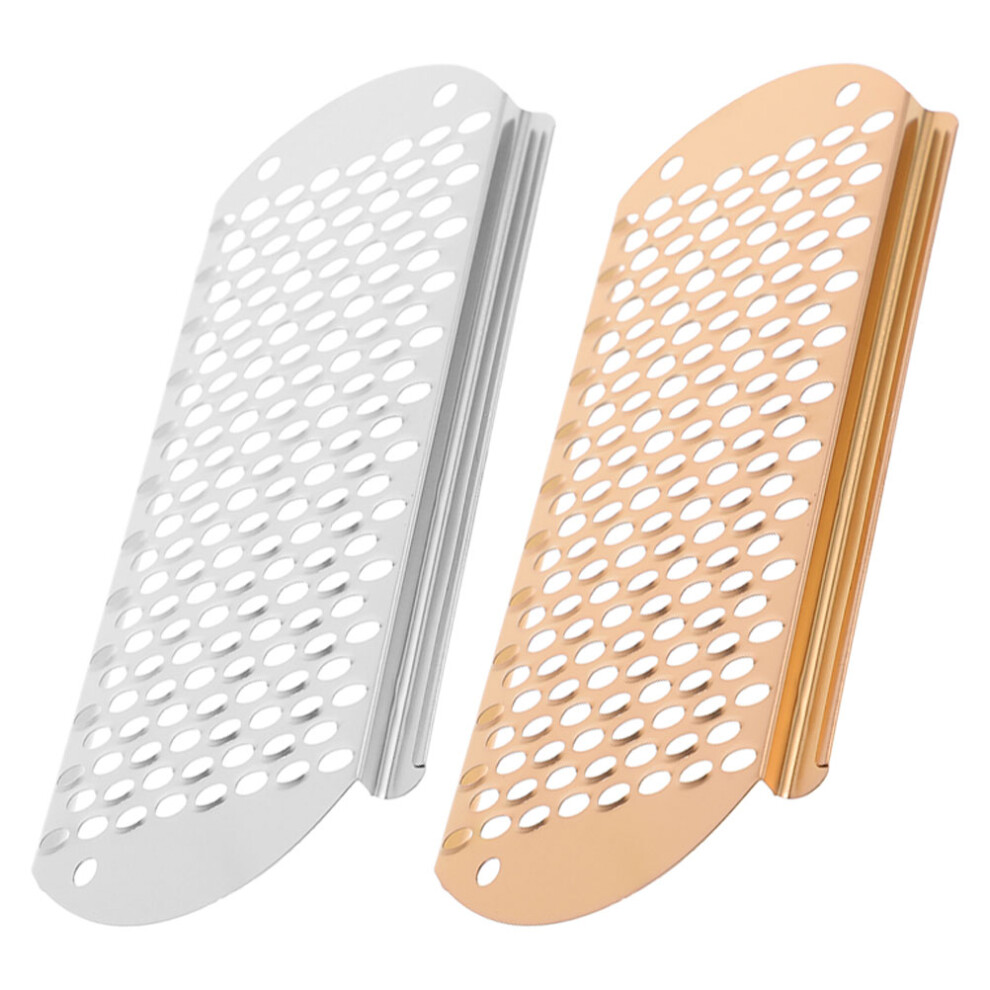 Iplusmile 2Pcs Stainless Steel Foot File With Replacement For Dead Skin