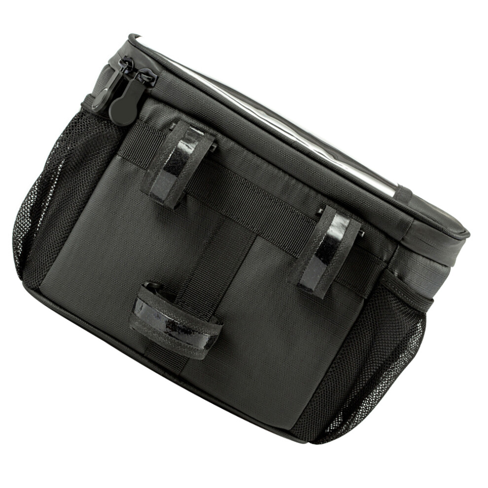 Photos - Bike Bag 1Pc Black Bike Storage Bag Eva Material Reflective Strap Phone Holder
