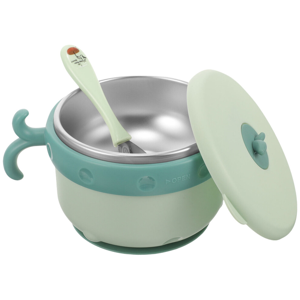 Baby Insulation Bowl Set With Detachable Plate For Feeding Artibetter