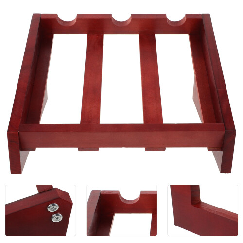 wooden rack for countertop storage 2