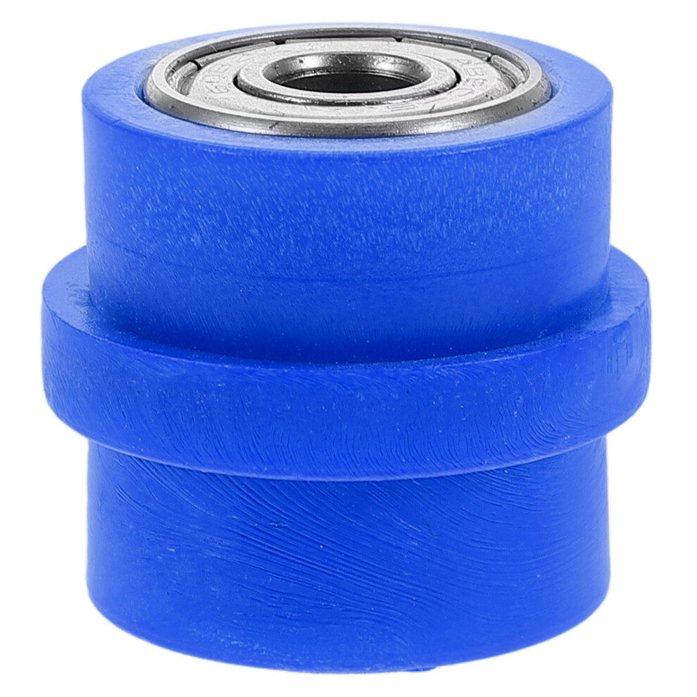 Motorcycle Chain Roller Tensioner Guide Wheel Plastic Steel Blue 3301131275266