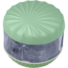 Manual Garlic Chopper - Food Processor with Sharp Blade (Color: Green)