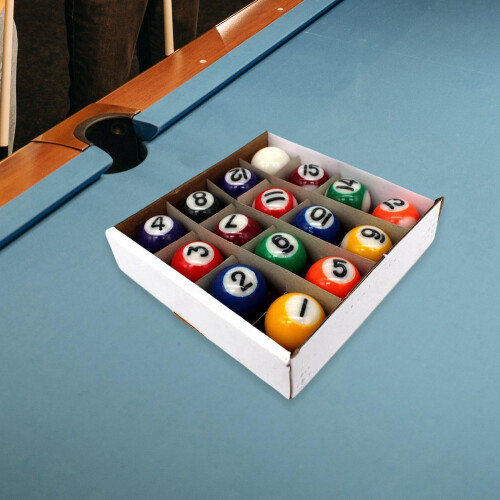 16pack/lot Suitable Size Easy To Grasp Pool Billiard Balls For 1