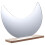 wooden tabletop makeup mirror moon style desktop irregular 9