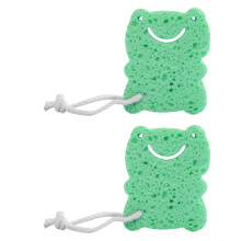 2pcs bath sponges for infants