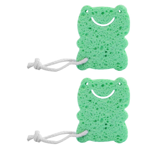 2pcs bath sponges for infants