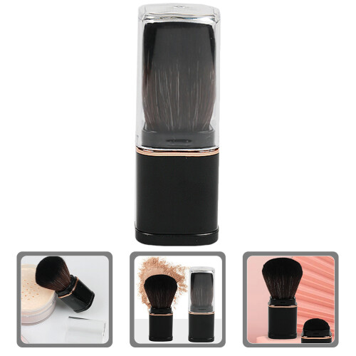 retractable makeup brush multifunctional blush powder brush portable 2