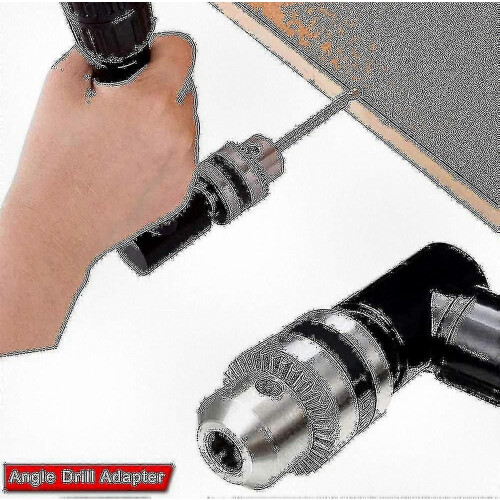 Adaptateur d'angle pour perceuse, outil à changement rapide pour espaces restreints, accessoire compact 1