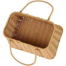 Panier décoratif portatif pour objets de décoration, pratique et esthétique