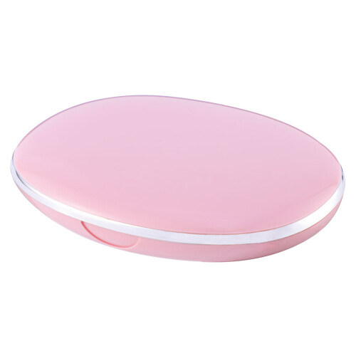 portable lens box durable storage container for home travel pink