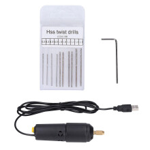 USB Mini -sähköpora, nopea teräs, ABS-rauta, mikrosähkökäyttöinen käsipora hartsille