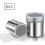 Stainless Steel Chocolate Shaker with Lid, 2 Pieces 1