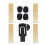saxophone reed trimmer kit with cutter and mouthpiece pad tool 5