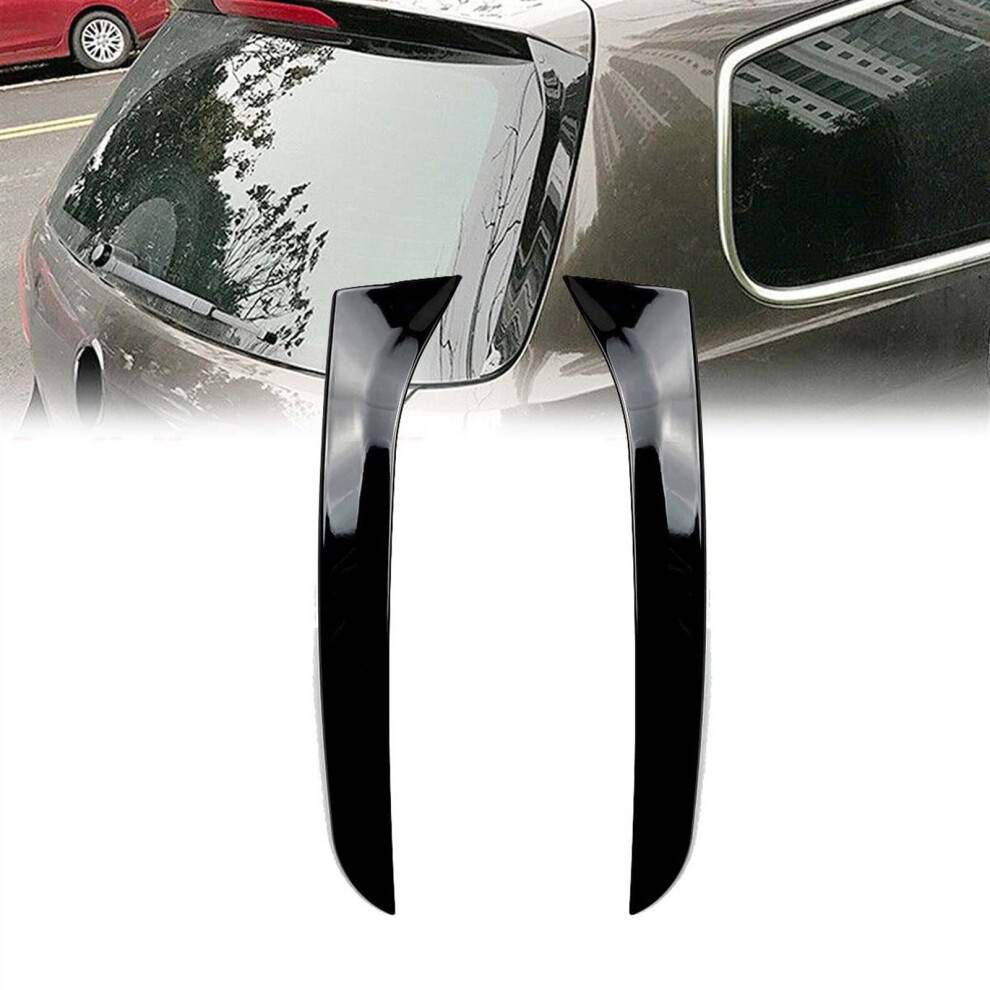 Rear Window Splitter Cover For Vw Passat B7 Alltrack Wagon 2011-2015 Side Spoiler Canard Sticker Car Accessories Black 9354506948054