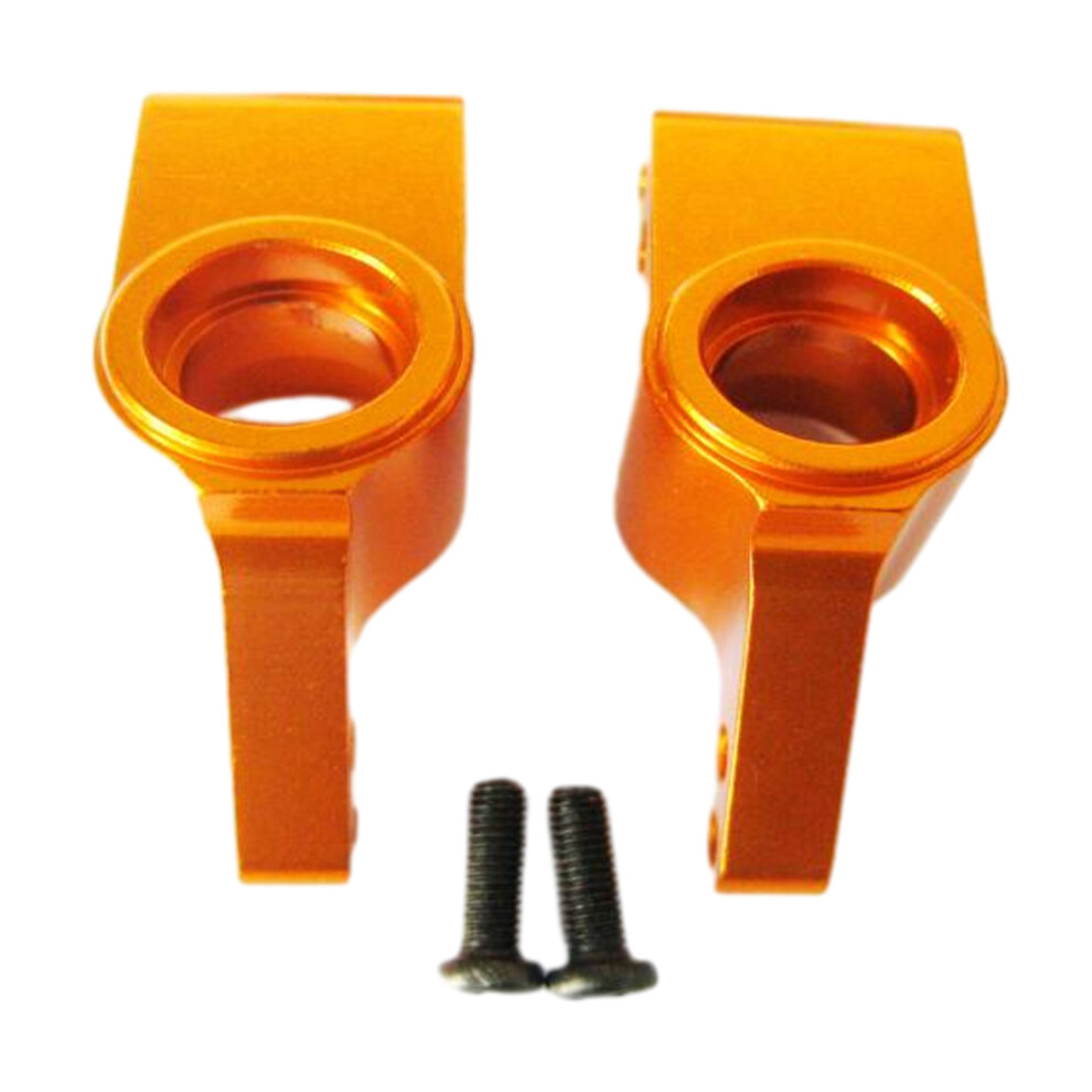 (Orange) 2pcs 1/8 Aluminum Alloy Rear Hub Carrier For WR8 On-Road Vehicles Wear-image-OPC-PKRJNGB-NEW