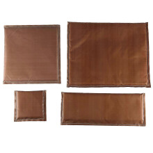 Lot de 4 coussins en PTFE de 4 tailles différentes pour presse à chaud, tapis de thermoformage pour