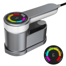 Défroisseur vapeur portable 6 modes, idéal pour la maison et les voyages (prise UE) - Gris