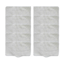 Lot de 10 lingettes de nettoyage pour balai vapeur portatif, compatibles avec les modèles ZQ100, ZQ600