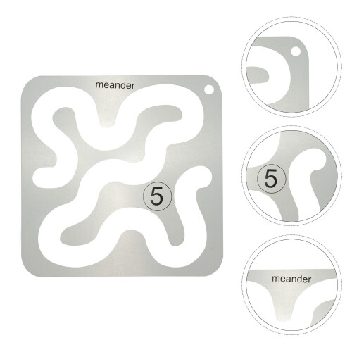 multifunctioneel naaisjabloon met holle design voor patchwork 2