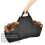 canvas firewood storage bag with hand carry for logs 9