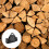 canvas firewood storage bag with hand carry for logs 6