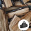 canvas firewood storage bag with hand carry for logs 7