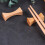 4Pièces Repose Couverts Bois Bamboo Khaki Pour Table De Repas 5