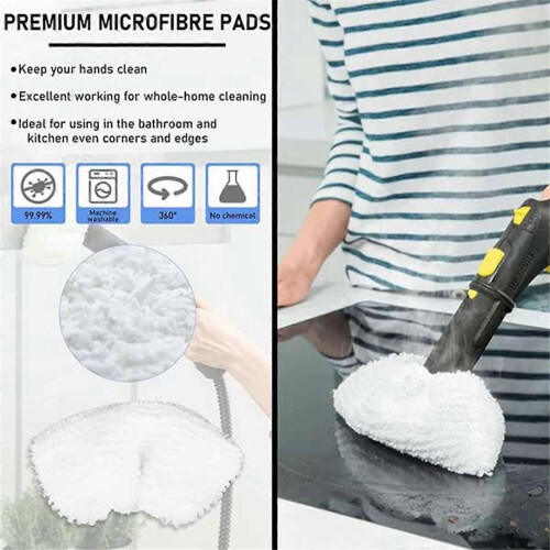 Ersatz-Dampfwischer-Pads für Handstaubsauger 2