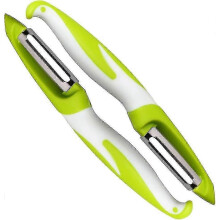 2 Pack Potato Peelers, 7.2 Inch Stainless Steel Vegetable Fruit Peeler