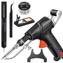G10-2N Handheld Elektrische Lötkolbenpistole Interne Heizung Automatischer Lötmittelzuführungsschweißwerkzeugsatz,