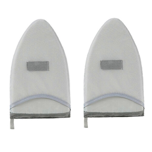 2 Stück Handheld Bügelbrett Dampfer Mitt mit Fingerschlaufe