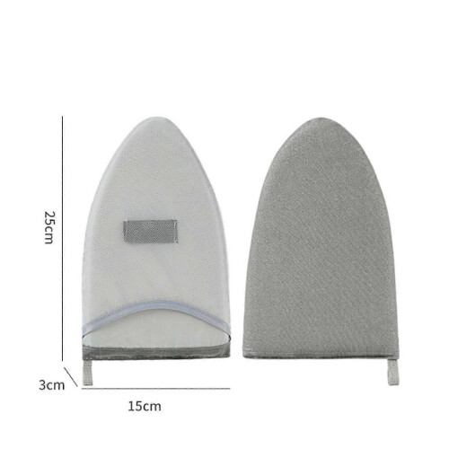 2 Stück Handheld Bügelbrett Dampfer Mitt mit Fingerschlaufe 1
