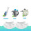 8 Pack Steam Mop Pads for Handheld Steam Cleaner 4