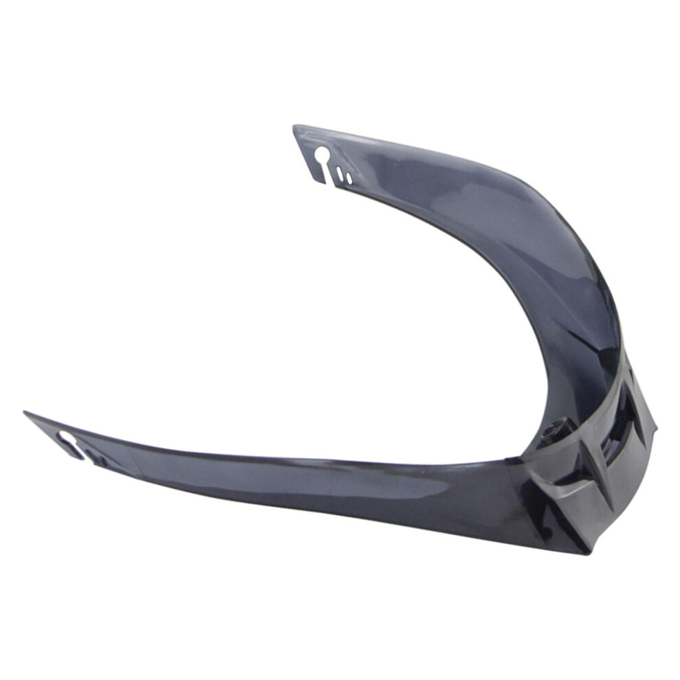 (Knife Shape Grey) Motorcycle Helmet Rear Spoiler PC Trim for Grp for GP Enhanced-image-OPC-PKRK55P-NEW