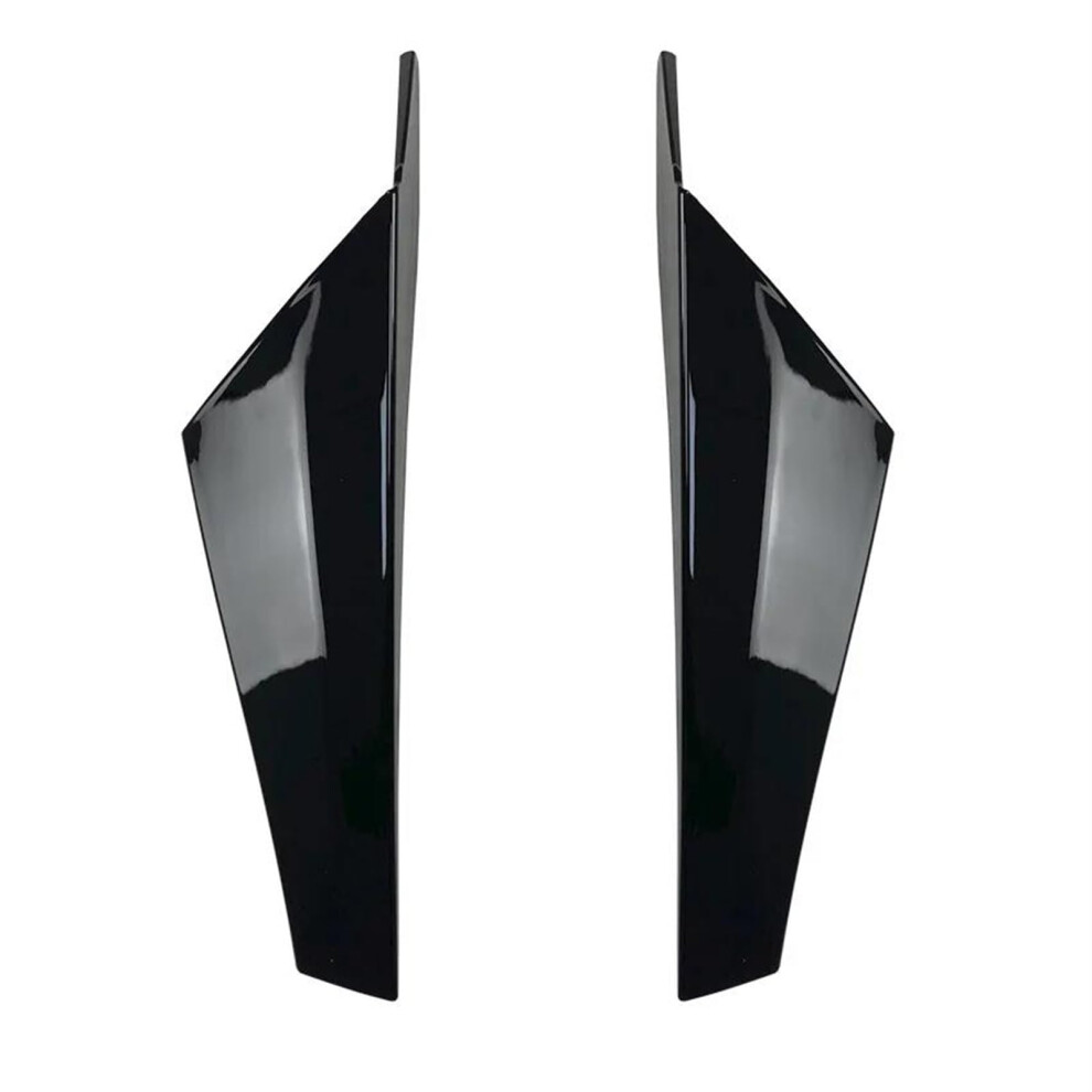 Car Tail Wing For Vw Golf 8 Mk8 Gti Gtd Tsi Tdi Spoiler Canards Splitter Gloss 2020-2023 Black 9393856993291
