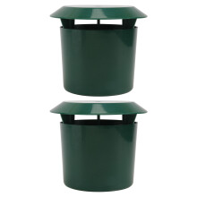 2 schneckenfallen grün – praktische gartenschneckentöter