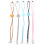 5Pièces Sangles Enfants Cuir Synthétique Ajustables Assortiment 4