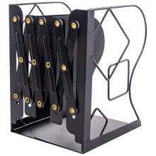 Metall Buchstütze Verstellbar Schwarz Organizer Für Zuhause