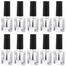 20Pcs DIY Nail Polish Bottles Clear Glass Portable Nail Beauty Tool