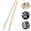6Paires Baguettes De Percussion Bois D'érable Confortables 4