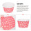 100Pièces Papier De Cuisson Rose Pour Mini Cupcakes Et Muffins 11