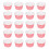100Pièces Papier De Cuisson Rose Pour Mini Cupcakes Et Muffins 8