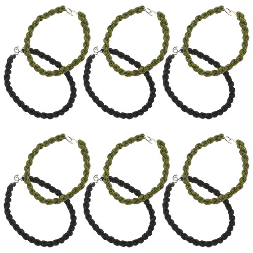 12pcs professional blousing ropes multi-function elastic straps