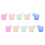 10pcs anti-scalding coffee cup holders, disposable and convenient 11
