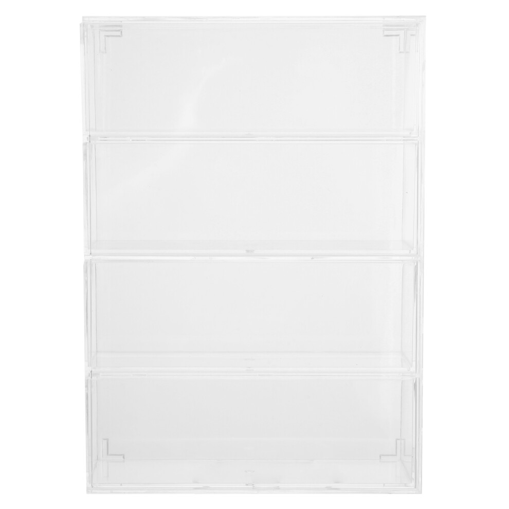 Artibetter Acrylic Sunglasses Organizer With 4 Drawers For Eyeglass Storage